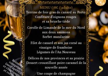 Repas de la Saint Sylvestre